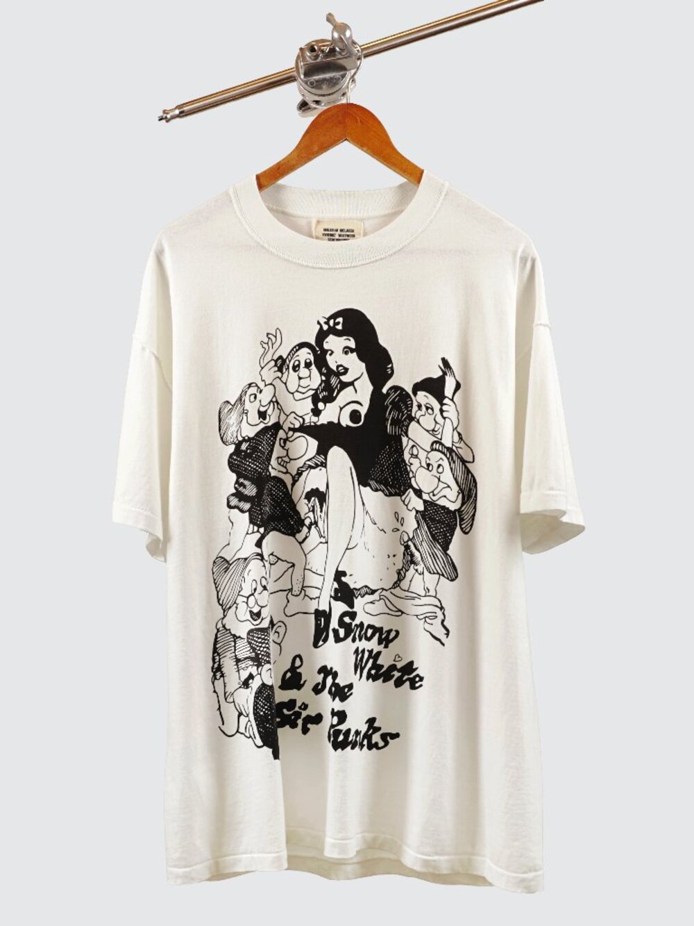 Vivienne Westwood Seditionaries Vintage Snow White Punk Graphic T-Shirt XL